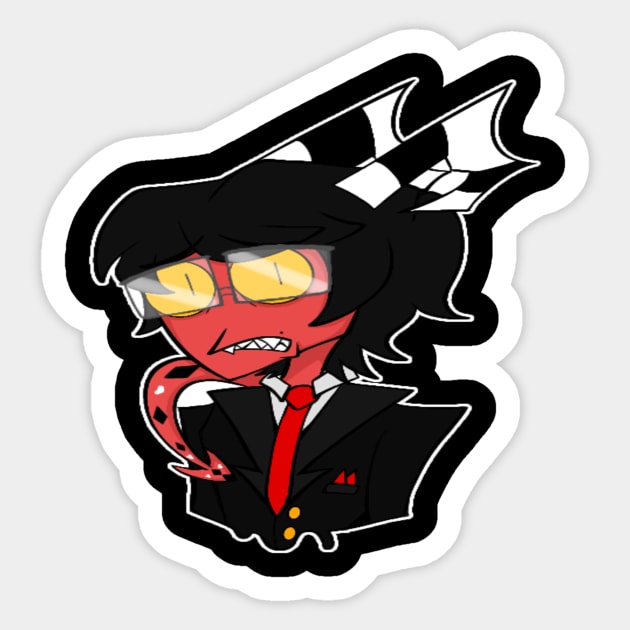 Helluva Assistant-Raiuzz Sticker by jag2583